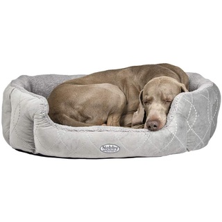 Komfortbett Ceno oval grau