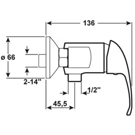 CORNAT Duscharmatur FABIO