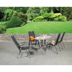 Gartensessel Acamp Metall/Textil