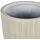Beliani Chios Ø 31 x 33 cm Beige/Weiß
