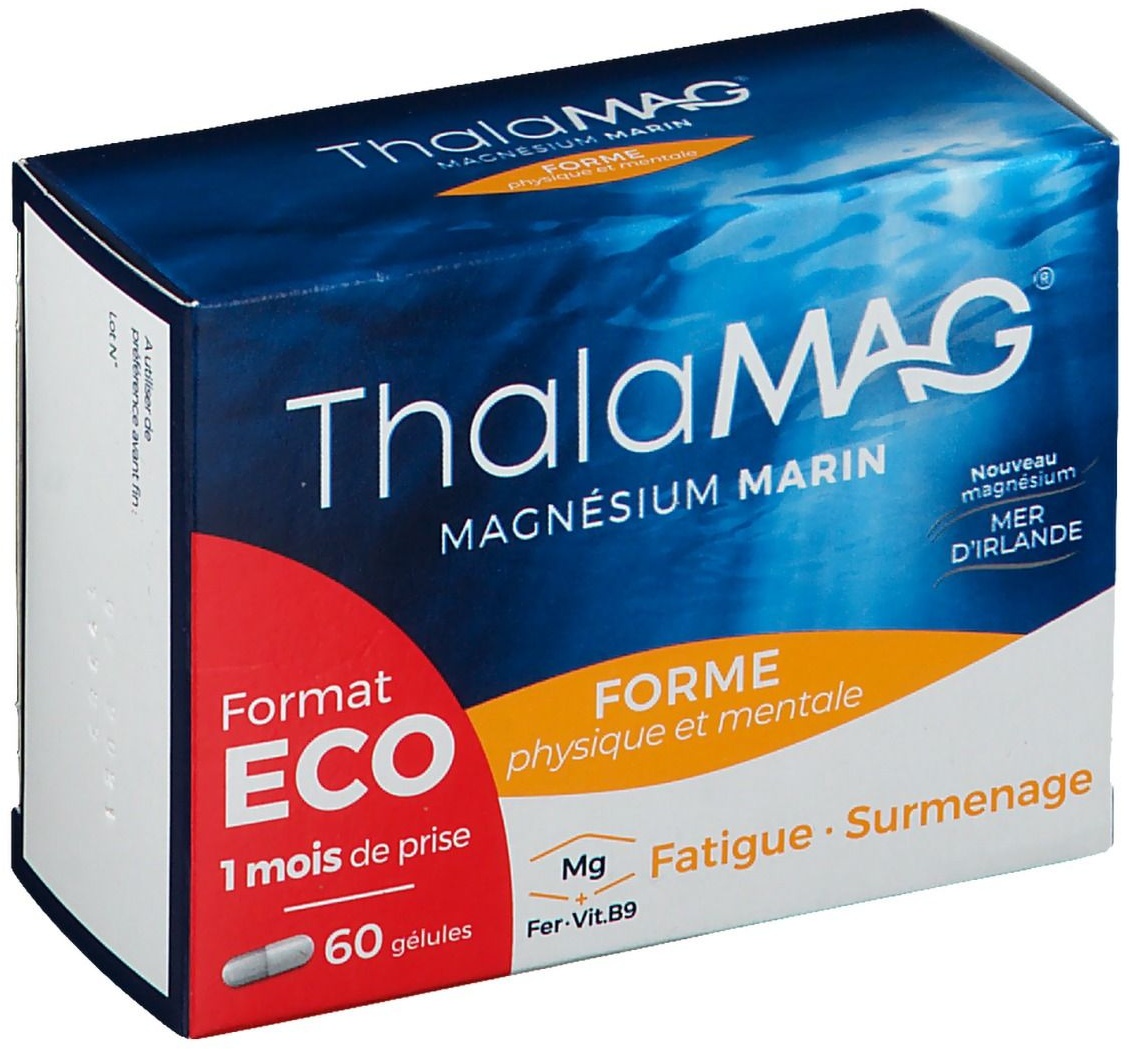 ThalaMAG Forme physique et mentale 60 pc(s) capsule(s)