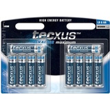 Tecxus Alkaline Mignon, AA, LR6 Batterie im 10er Pack