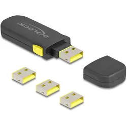 Delock USB-Port-Blockierer Set - für USB Typ-A Buchse