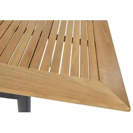 leslilivingb Monza Ausziehtisch 152-210 x 89 x 75,5 cm Anthrazit