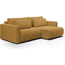 petits-meubles Eckcouch 3-Sitzer Gelb