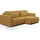 petits-meubles Eckcouch 3-Sitzer Gelb