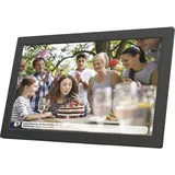 Denver PFF-2160 Digitaler Wi-Fi Bilderrahmen – 21,5 Zoll Full HD IPS Touchscreen, Integrierte FRAMEO Software, Dual-Band Wi-Fi, Timer-Funktion, Wandmontierbar, Schwarz