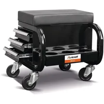 Unicraft Montagehocker Stahl 367 mm schwarz