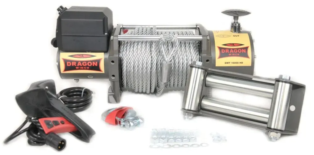 Kabellier voor montages en speciale voertuigen DRAGON WINCH DWT16000HD