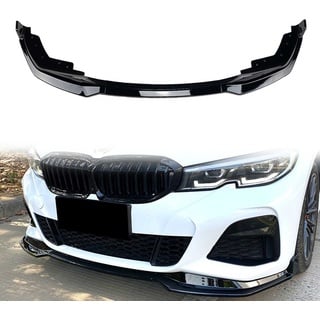 ZTPIC Body Kit Protection Accessories Front Lip Spoiler Separator Car Front Spoiler for B-MW 3 Series G20 M-Pack 320i 330i 2019-2022,Bright Black