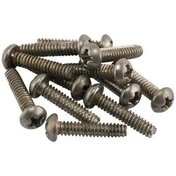 Fender Roadworn Pickup Mounting Screws 12 Stück - Schraube