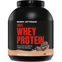 Body Attack 100% Whey Protein Kekse Pulver 2000 g