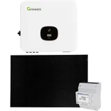 Growatt 6kWp Glas Glas PV-Anlage ohne Speicher mit MOD 6KTL3-XH2 6kW