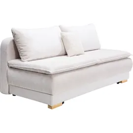 INOSIGN Schlafsofa »Bea« Dauerschlafsofa, Bettfunktion und-kasten,Boxspringsofa beige