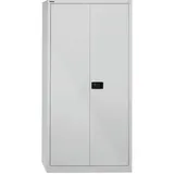 BISLEY Stahlschrank Universal E782A0445645 lichtgrau 91,4 x 40,0 x 195,0 cm, aufgebaut