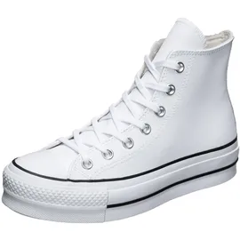 Converse Chuck Taylor All Star Platform Leather High Top white/black/white 41,5