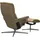 Stressless Mayfair mit Cross Base Leder 83 x 102 x 74 cm sand paloma