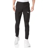 Puma Herren Liga Sideline Woven Pants Hose, Schwarz Weiß, 44/46 EU