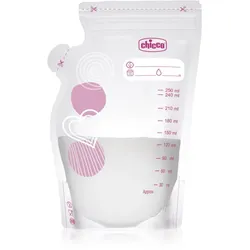 Chicco Breast Milk Storage Bags Beutel zum Aufbewahren von Muttermilch 30x250 ml