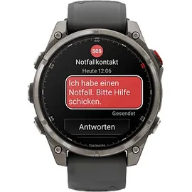 Garmin fenix 8 Pro AMOLED 47 mm Graphit/Schwarz Titan