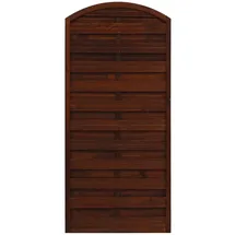 Andrewex Sichtschutzelement München 90 x 195 cm Braun/Holz