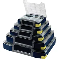 RAACO Boxxser 55 6x6-14 Sortimentskoffer (B x H x T) 354 x 55 x 323 mm Anzahl Fächer: 14 Inhalt 1 St.