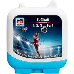 TONIES Hörspielfigur "Clever - WAS IST WAS - Fußball - 1, 2, 3 ... Tor", bunt, Hörspiele