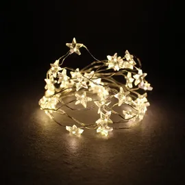 INDA-EXCLUSIV Lichtervorhang LED 2 m Transparent