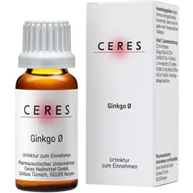 CERES Heilmittel GmbH CERES Ginkgo Urtinktur