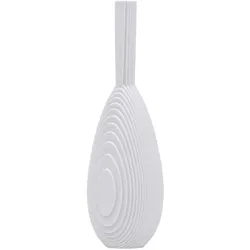 ArchitectMade - Flow Vase, Teardrop, weiß