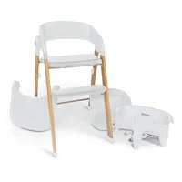 BabyGO Levels white wood optic«, platzsparend zusammenklappbar, Weiß