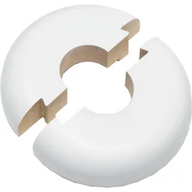 HARO Heizkörperrosette Massivholz weiß lackiert 22/50 mm 1/2”