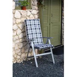 BEO Hochlehner Auflage 118 x 50 x 6 cm grau 4-tlg.