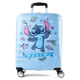 American Tourister Wavebreaker Disney 4-Rollen Cabin 55 cm / 36 l blau/silber