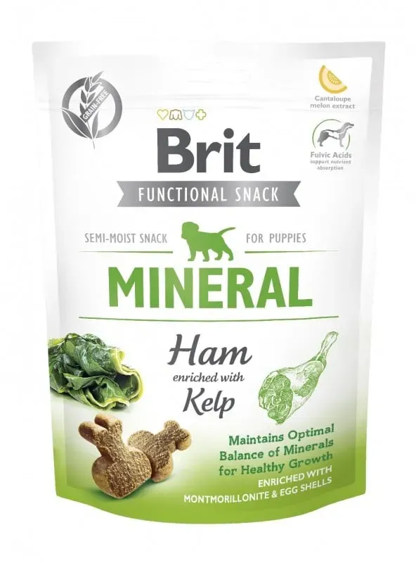 BRIT Care Dog Functional Snack Mineral Ham 150g