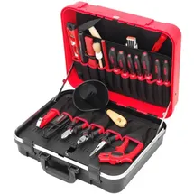 CIMCO Lehrlingswerkzeugkoffer 23-tlg. rot/schwarz 43x34x15,5 cm