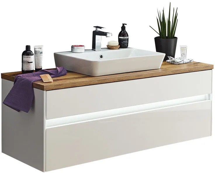 Puris Unique Waschtisch mit Unterschrank 122.8 cm