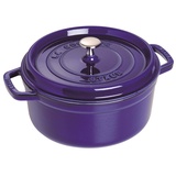 Staub Cocotte 30 cm rund dunkelblau