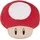 NBG Nintendo Super Mario Super Pilz 16 cm Rot
