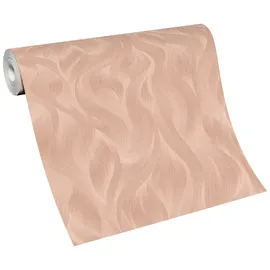 ELLE DECORATION Vliestapete WAVES 0,53 x 10,05 m 300 g rosa 10151-05