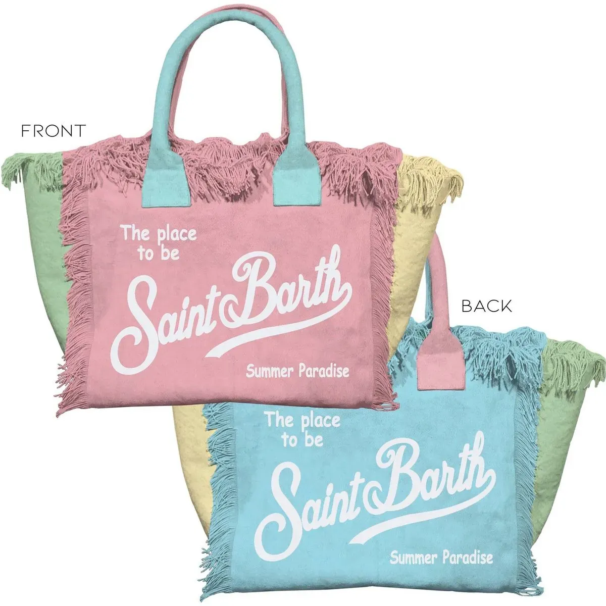 MC2 Saint Barth Colette Hand Bag With Strap cb2937 (02575L) ONE SIZE