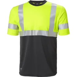 Warnschutz T-Shirt "ADDVIS" UV-Schutz - XS - gelb/schwarz
