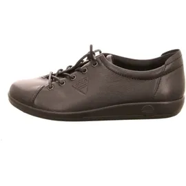 ECCO Soft 2.0 Sneaker, Black with Black Sole, 42