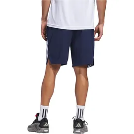 adidas Legends 3-STRIPES Basketball Shorts team navy blue 2/white XL9"