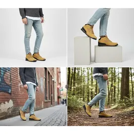 Timberland Euro Rock Heritage L/F Basic Stiefel, Wheat Suede, 45 EU