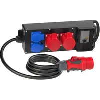 PCE 9441065 Mobilverteiler Vollgummi Baureihe STEYREGG BV 2x16/5 2xSSD