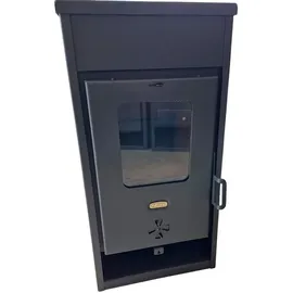 PRITY 95 Ltd. Prity KOP D Stahl Schwarz/Abdeckplatte Glas