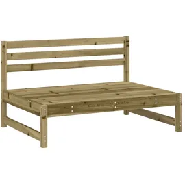 vidaXL Kiefernholz Loungeset 4-tlg. braun