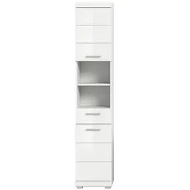 xonox.home Bad Scout Hochschrank 37 x 191 x 31 cm Weiß