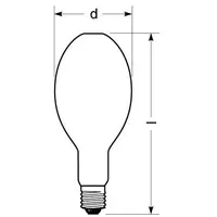 Radium Halogen-Metalldampflampe HRI-E 1000W/NSC/230F
